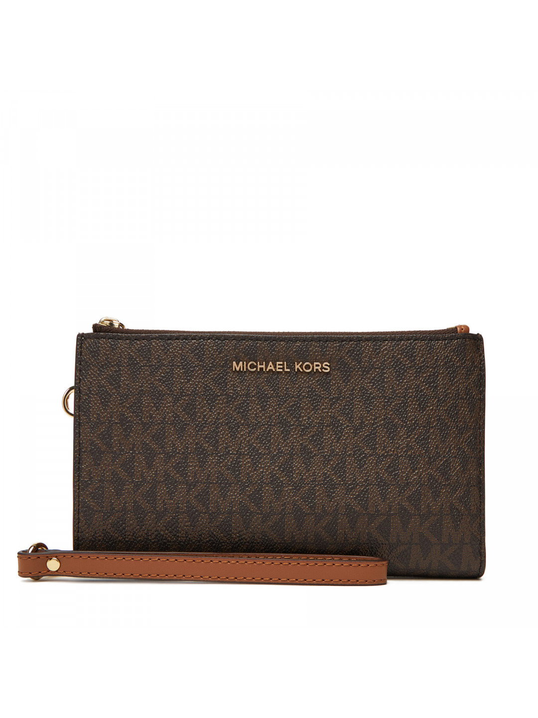 Velká dámská peněženka MICHAEL Michael Kors Jet Set 32F1GJ6W4B Hnědá